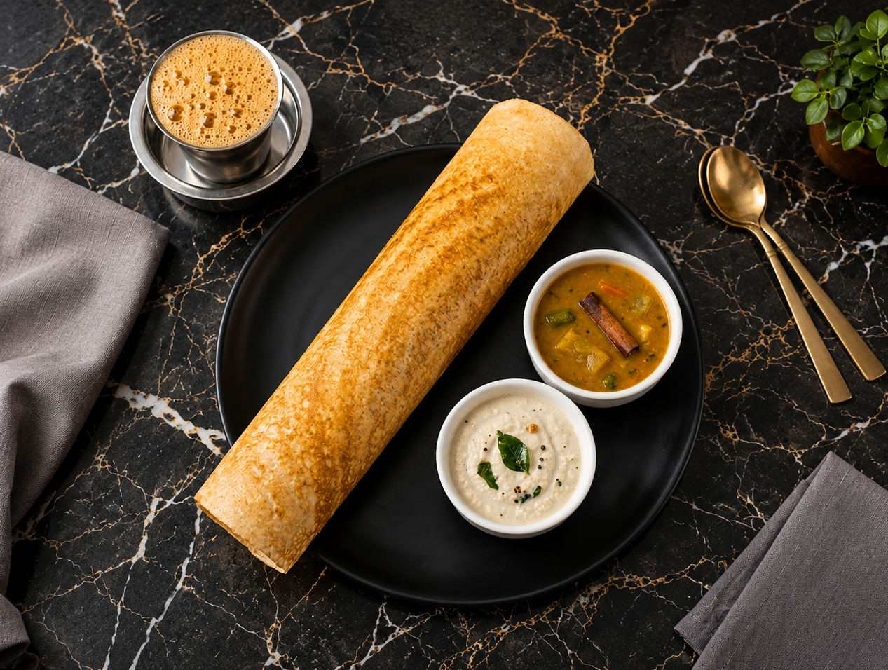 Dosa Dream signature dishes - Authentic South Indian cuisine in Calgary NE