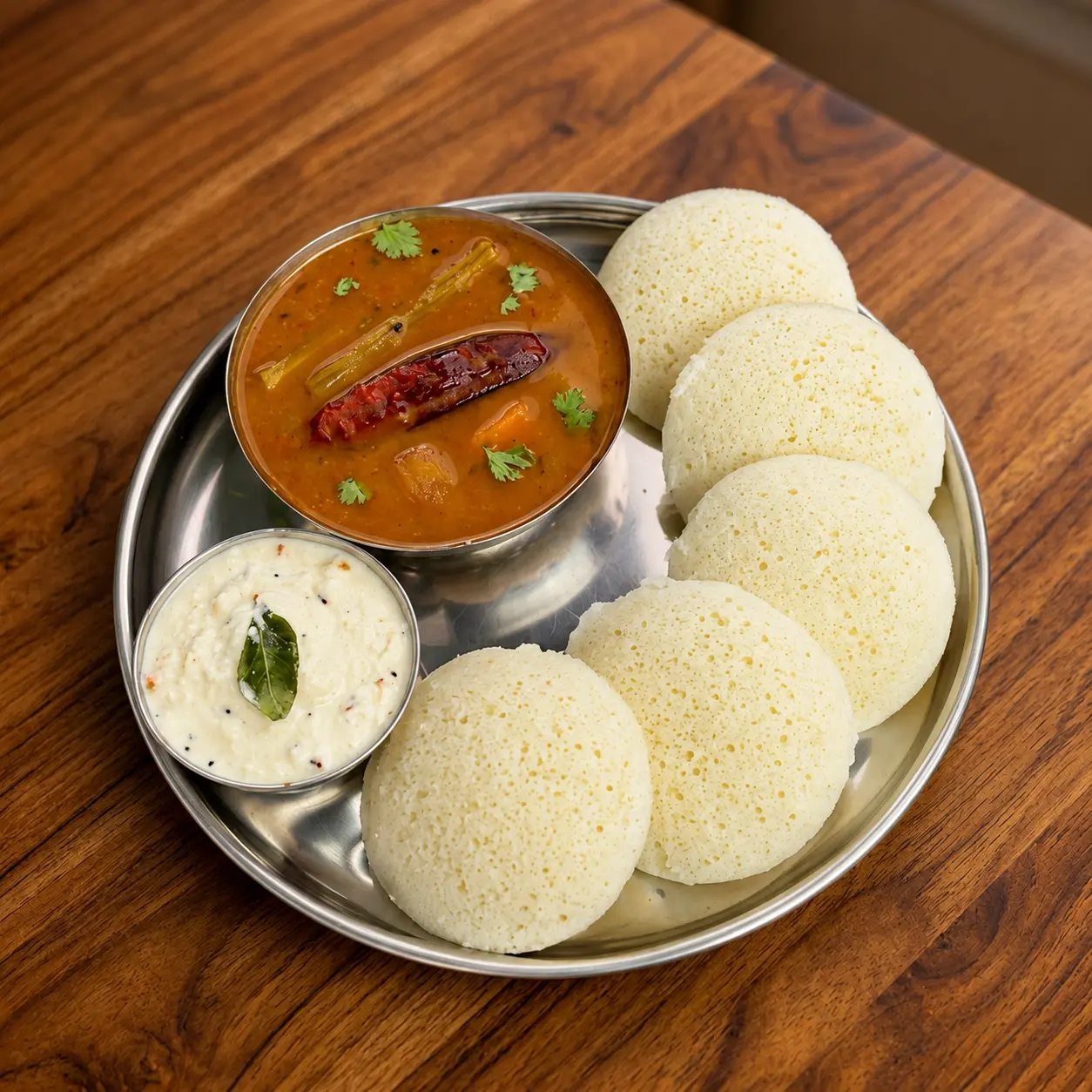 Idli Sambar at Dosa Dream in Castleridge NE Calgary, AB